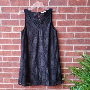 Entro Black Lace Dress